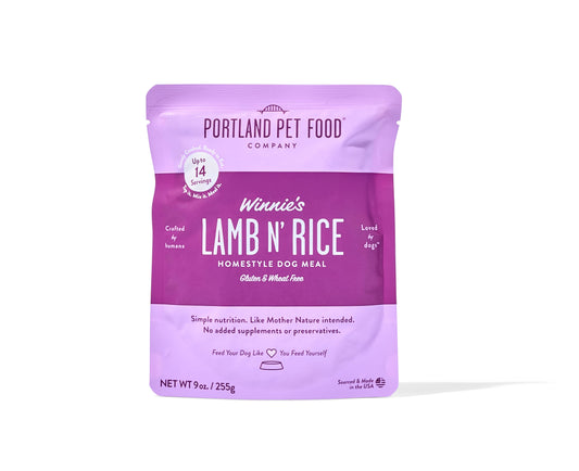 Portland Pet Food Company - Winnie's Lamb N' Rice