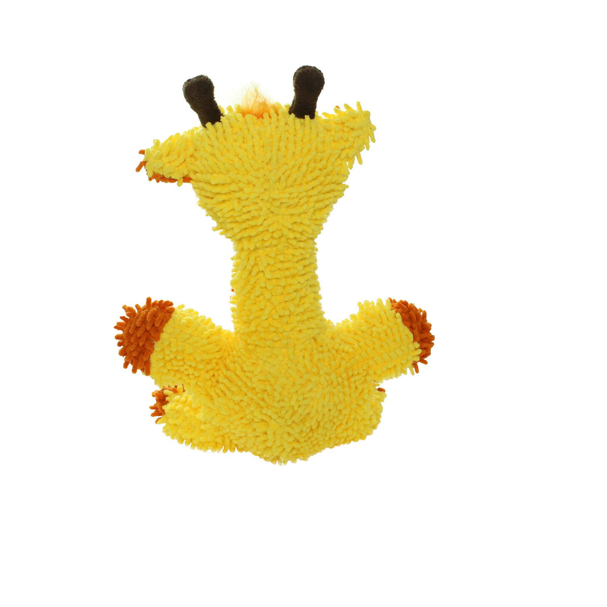 Tuffy Dog Toys - Mighty Microfiber Ball - Giraffe - Medium
