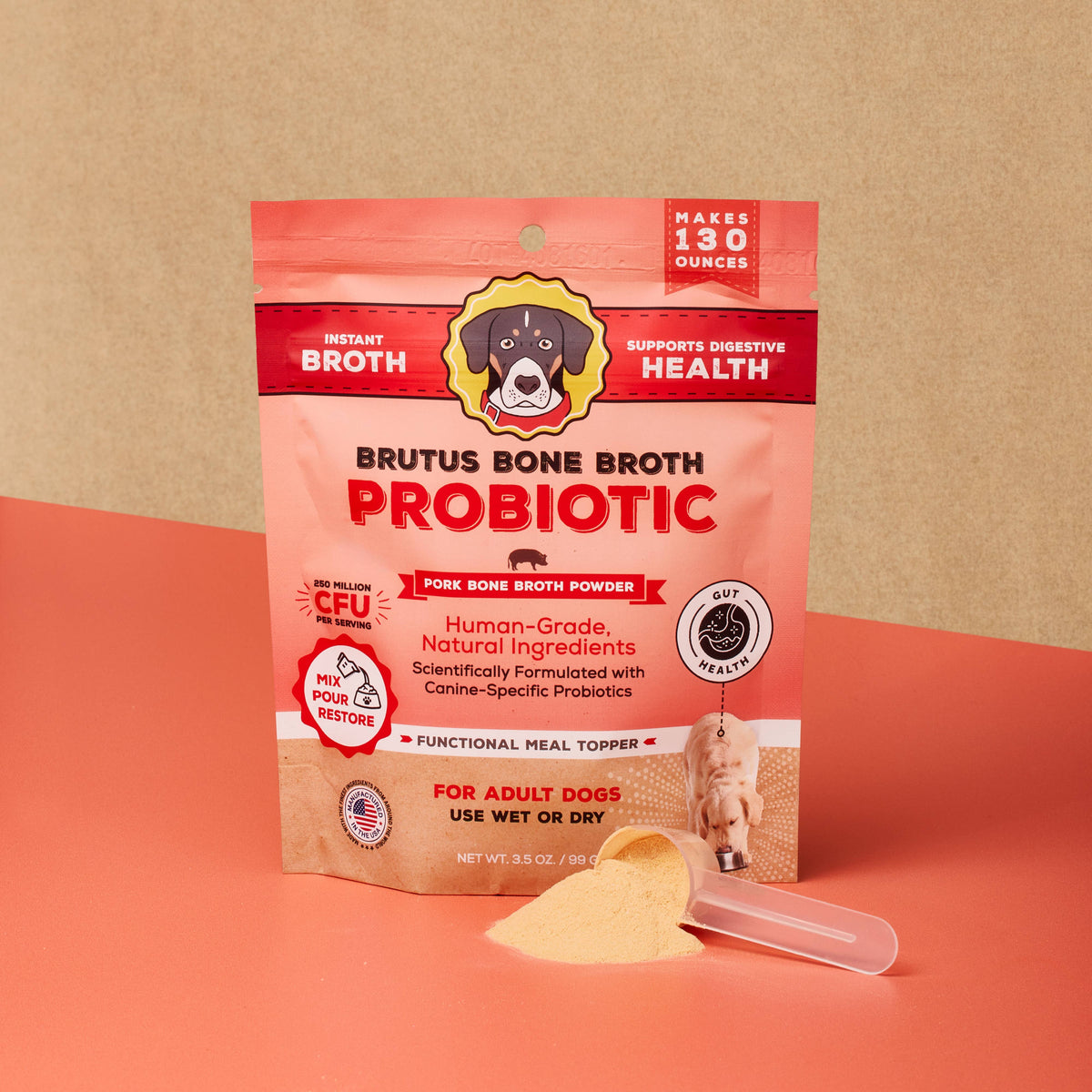 Brutus Broth - Probiotic Pork Bone Broth