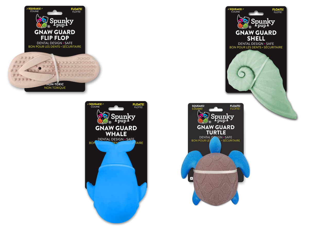 Spunky Pup - Gnaw Guard Foam Squeakers