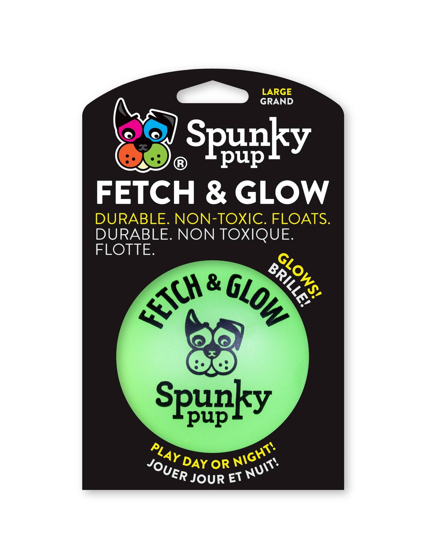 Spunky Pup - Fetch and Glow Ball