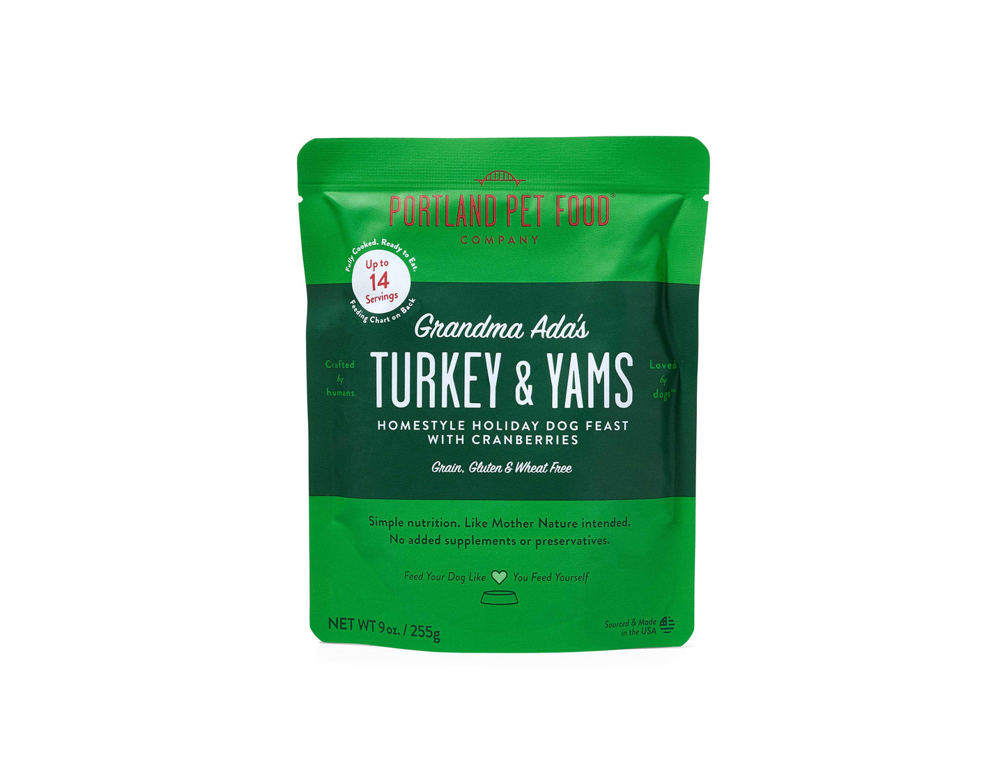 Portland Pet Food Company - Grandma Ada's Turkey & Yams
