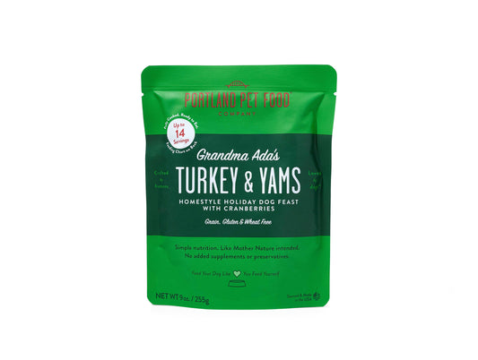 Portland Pet Food Company - Grandma Ada's Turkey & Yams