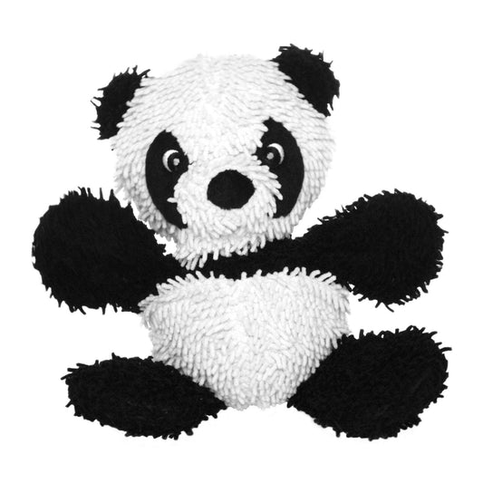 Tuffy Dog Toys - Mighty Microfiber Ball - Panda - Large