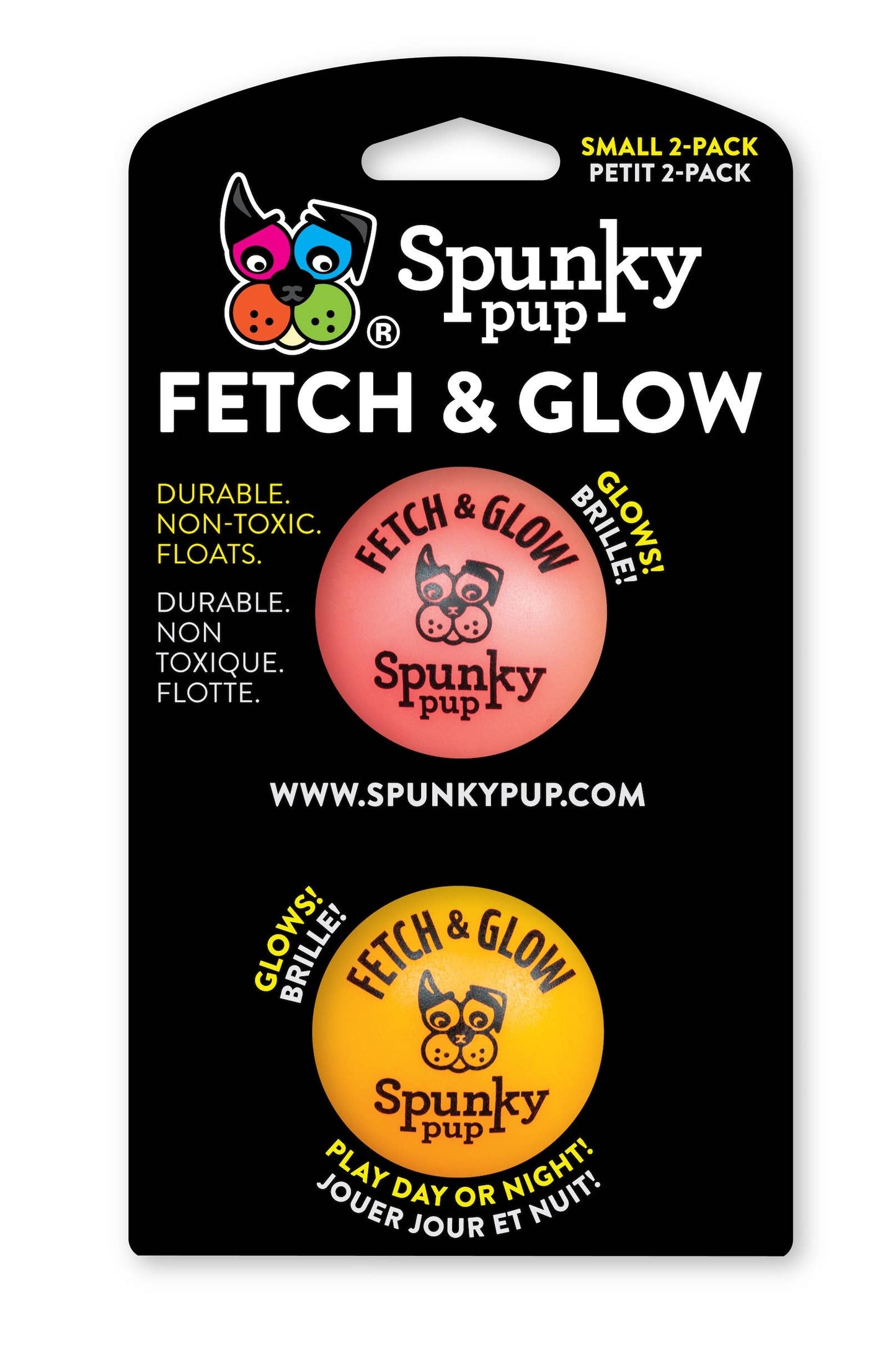 Spunky Pup - Fetch and Glow Ball