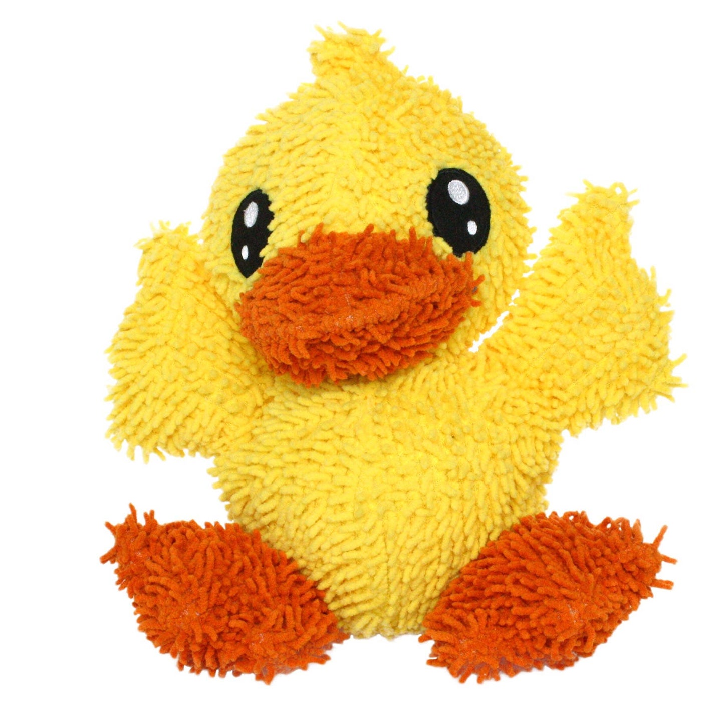 Tuffy Dog Toys - Mighty Microfiber Ball - Duck - Large