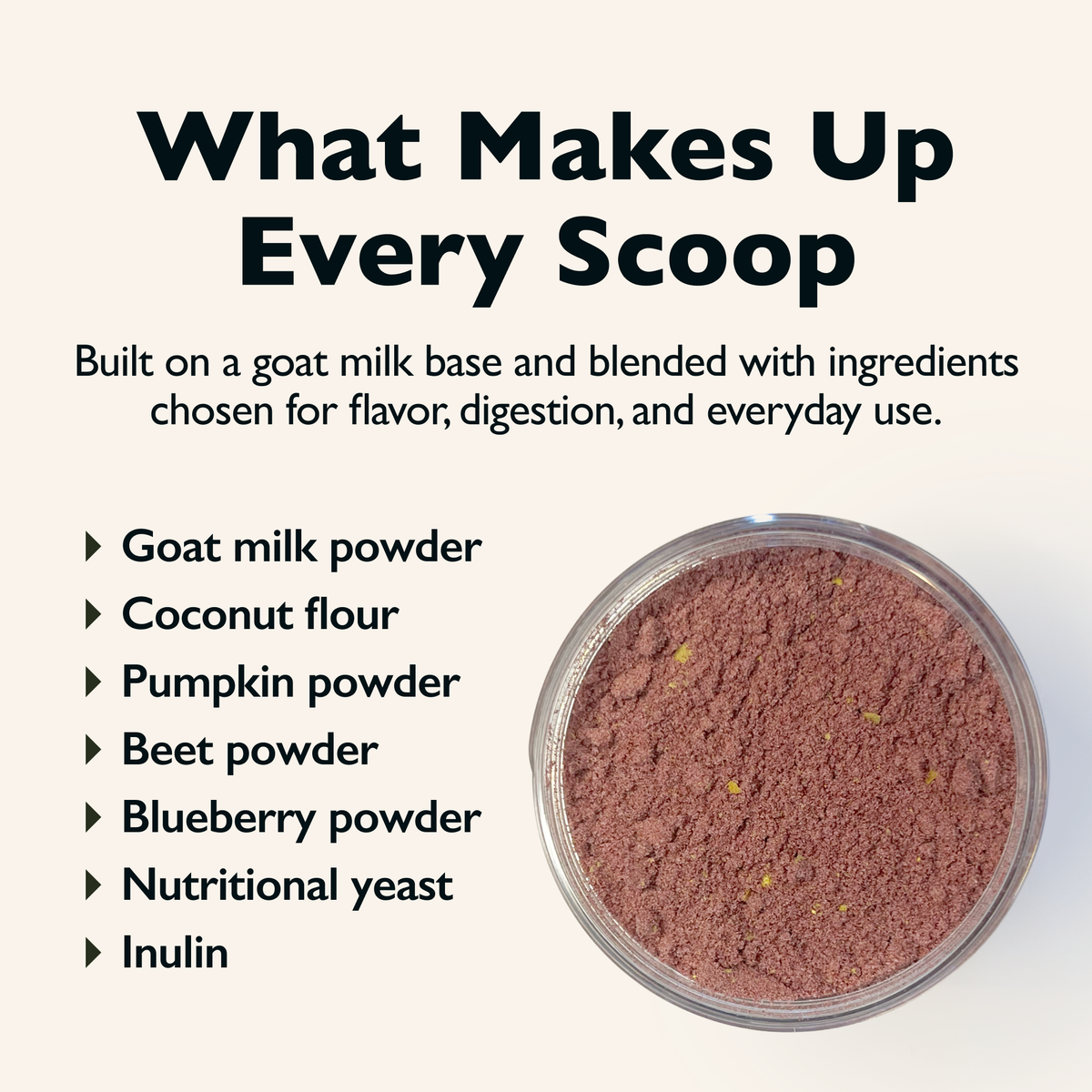 Glacier's Goodies - Goat Milk Dog Topper – Vitality (Beet & Blueberry)