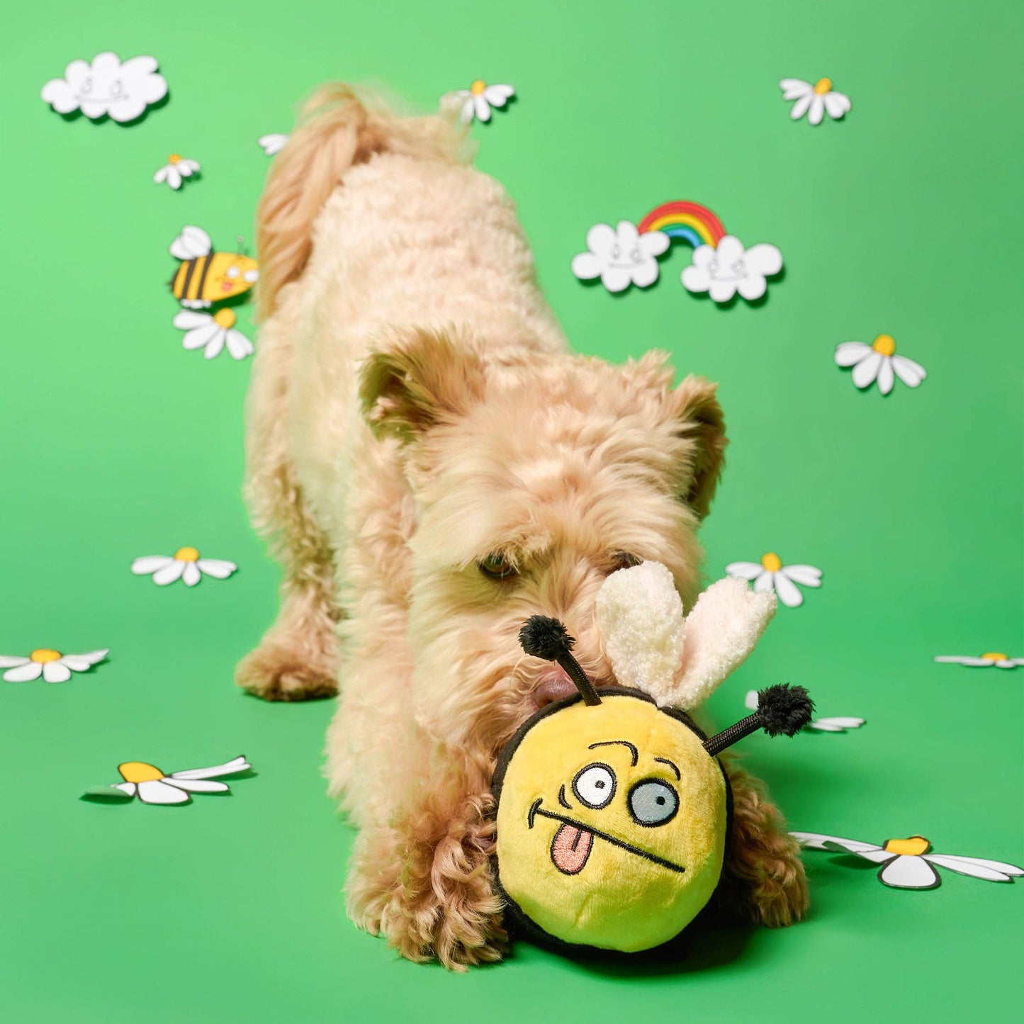 the furryfolks - Bee Happy Nosework Toy