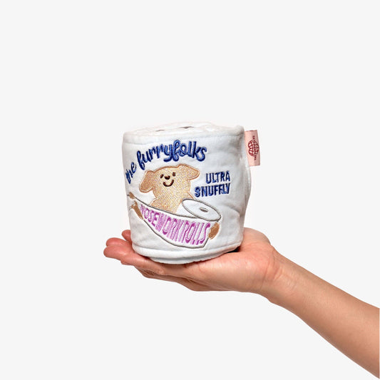 the furryfolks - Toilet Paper Nosework Toy