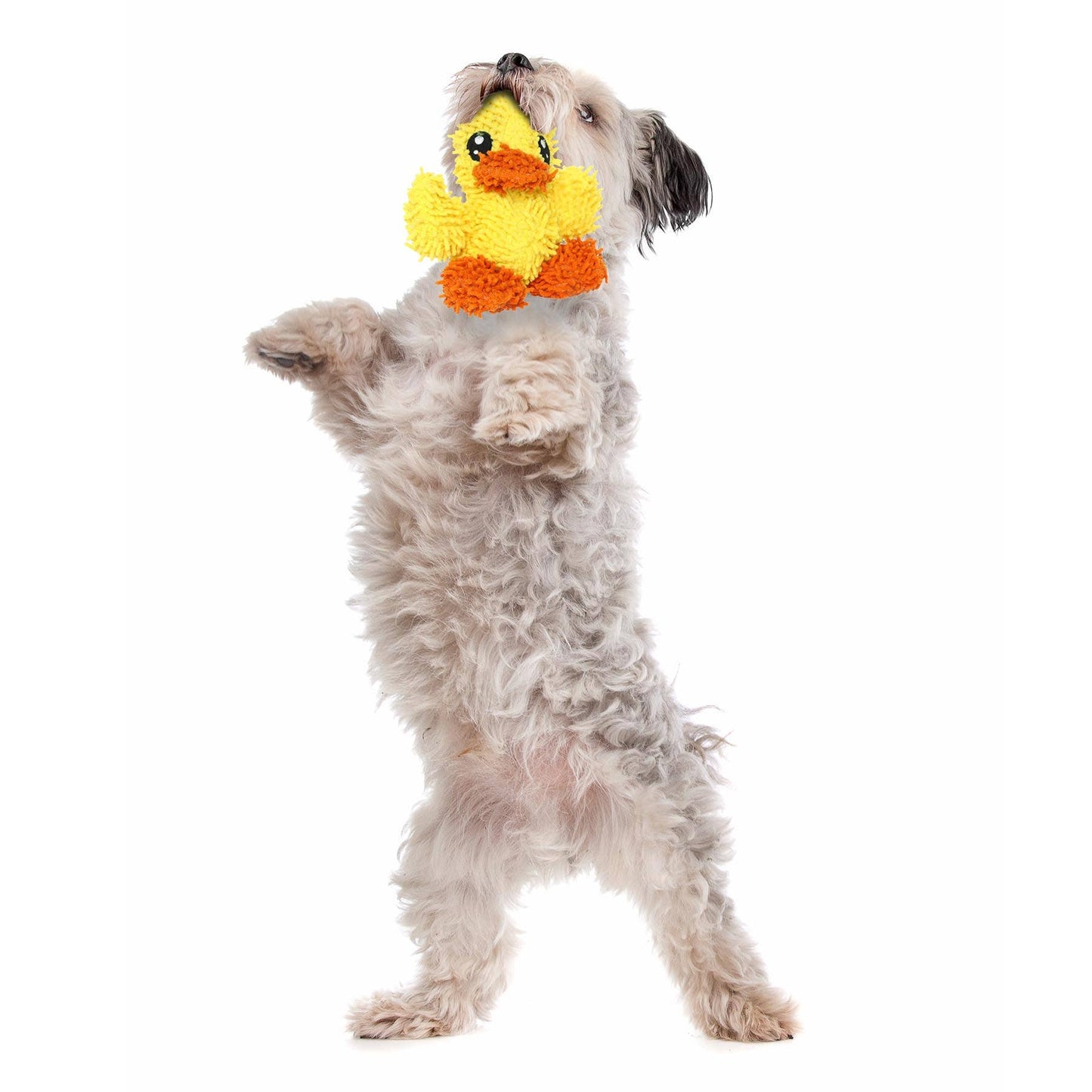 Tuffy Dog Toys - Mighty Microfiber Ball - Duck - Jr