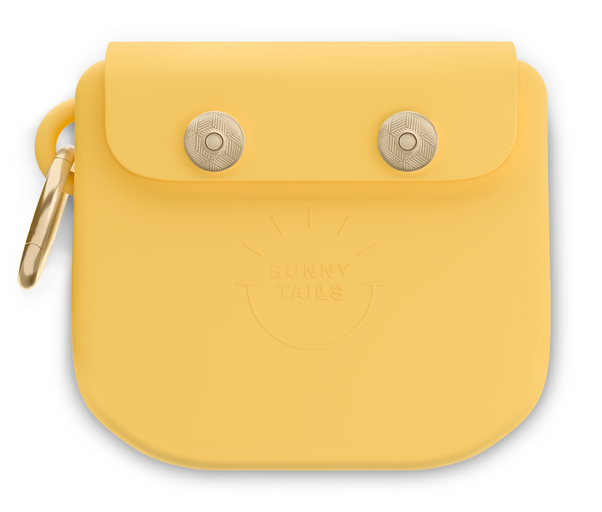 Sunny Tails - Dandelion Yellow Snap Dog Treat Pouch