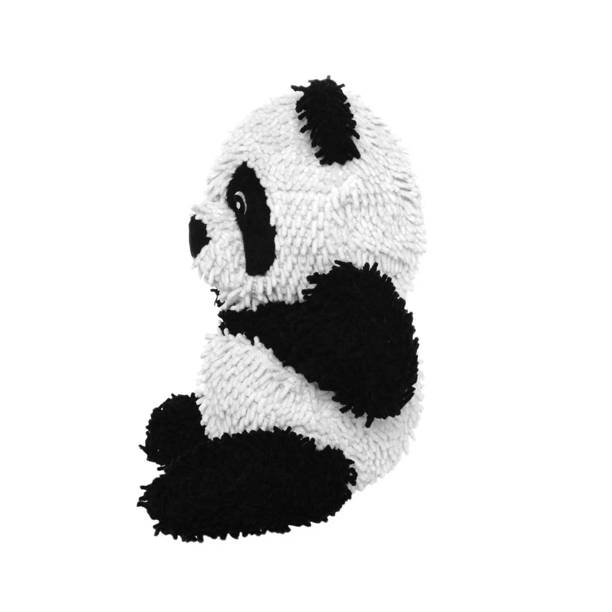 Tuffy Dog Toys - Mighty Microfiber Ball - Panda - Large
