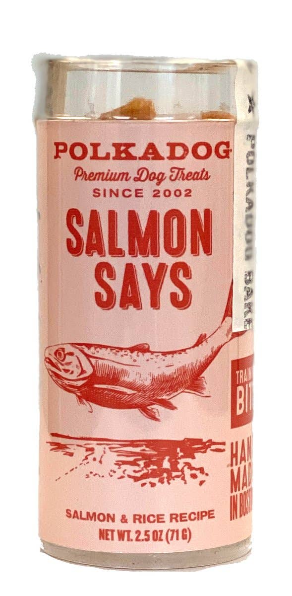 Polkadog - Training Bits - Salmon Says (2.5oz Mini Tube)