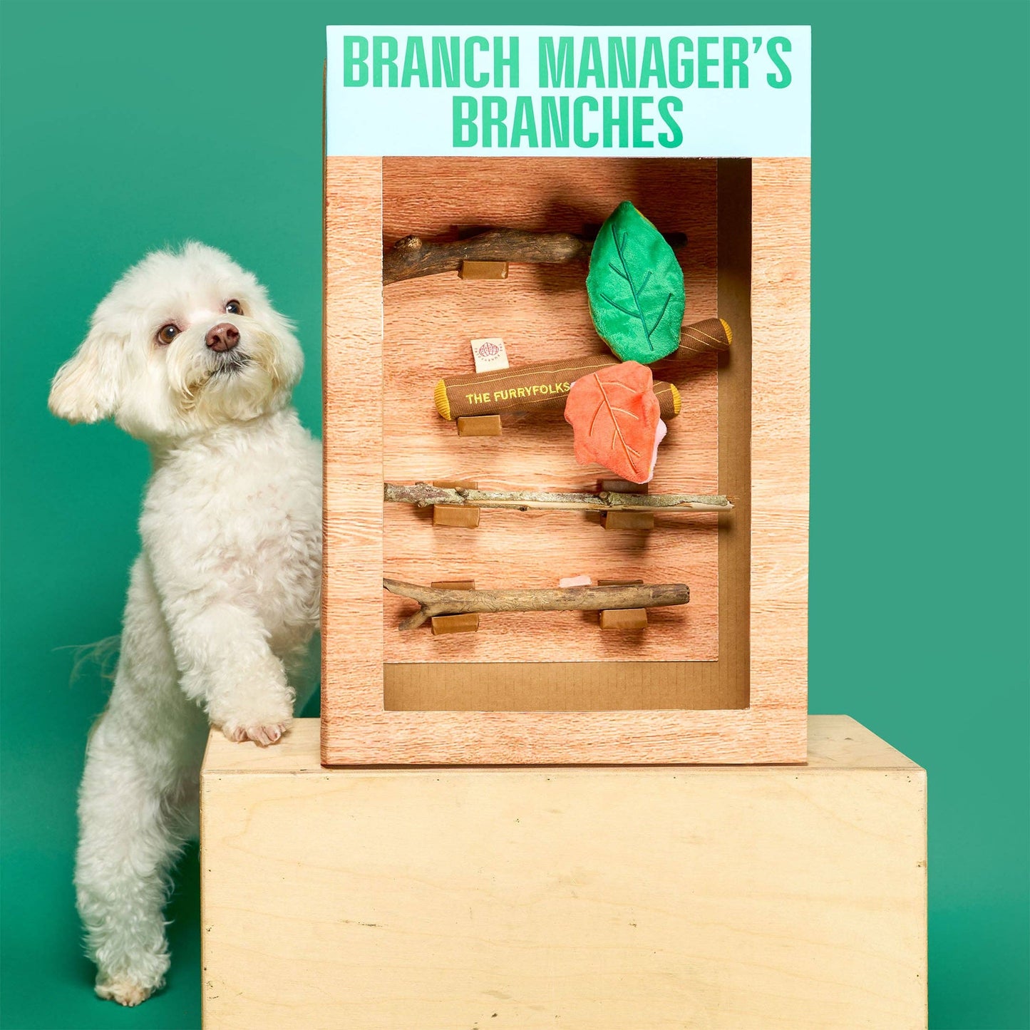 the furryfolks - Branch Manager's Branch Nosework Toy