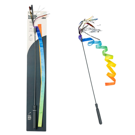 Huxley & Kent - Dance & Lure Rainbow Wand Cat Toy