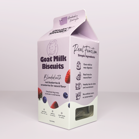Glacier's Goodies - Goat Milk Dog Treats — Blueberry & Strawberry
