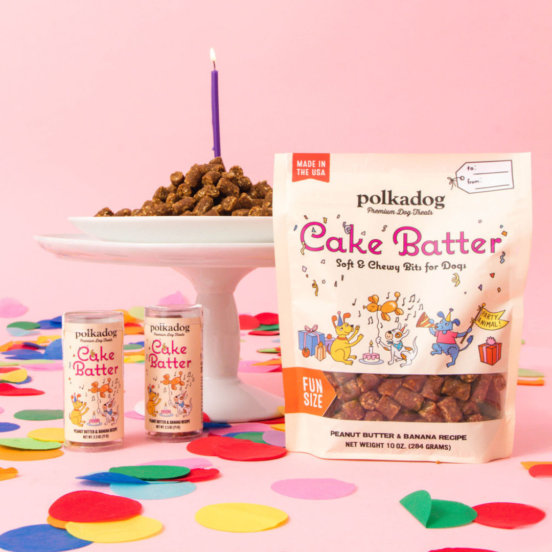 Polkadog - Training Bits - Cake Batter (Peanut Butter & Banana)