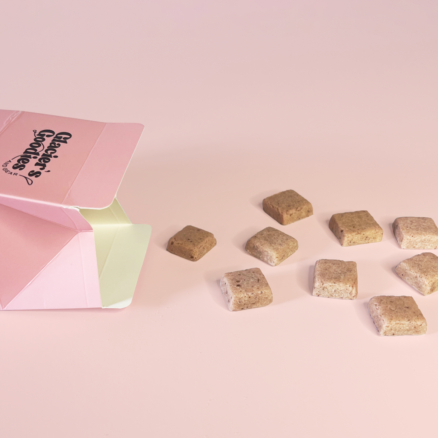 Glacier's Goodies - Goat Milk Dog Treats — Dragonfruit & Raspberry (Limited)