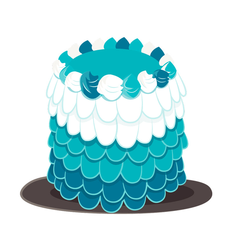 Scalloped Cake