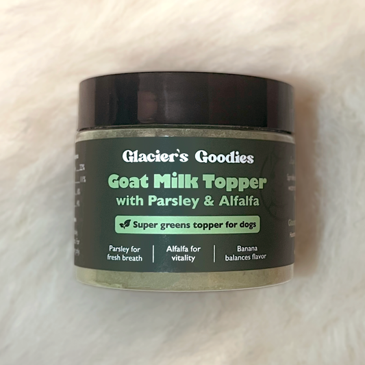 Glacier's Goodies Super Greens Goat Milk Topper