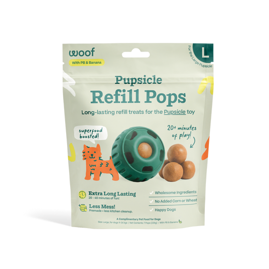 Woof - Peanut Butter & Banana Pops