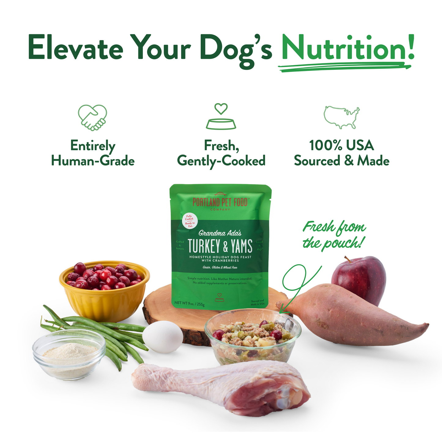 Portland Pet Food Company - Grandma Ada's Turkey & Yams