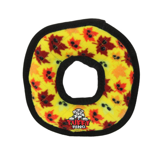 Tuffy Dog Toys - Tuffy Fall Leaves Ring - Medium
