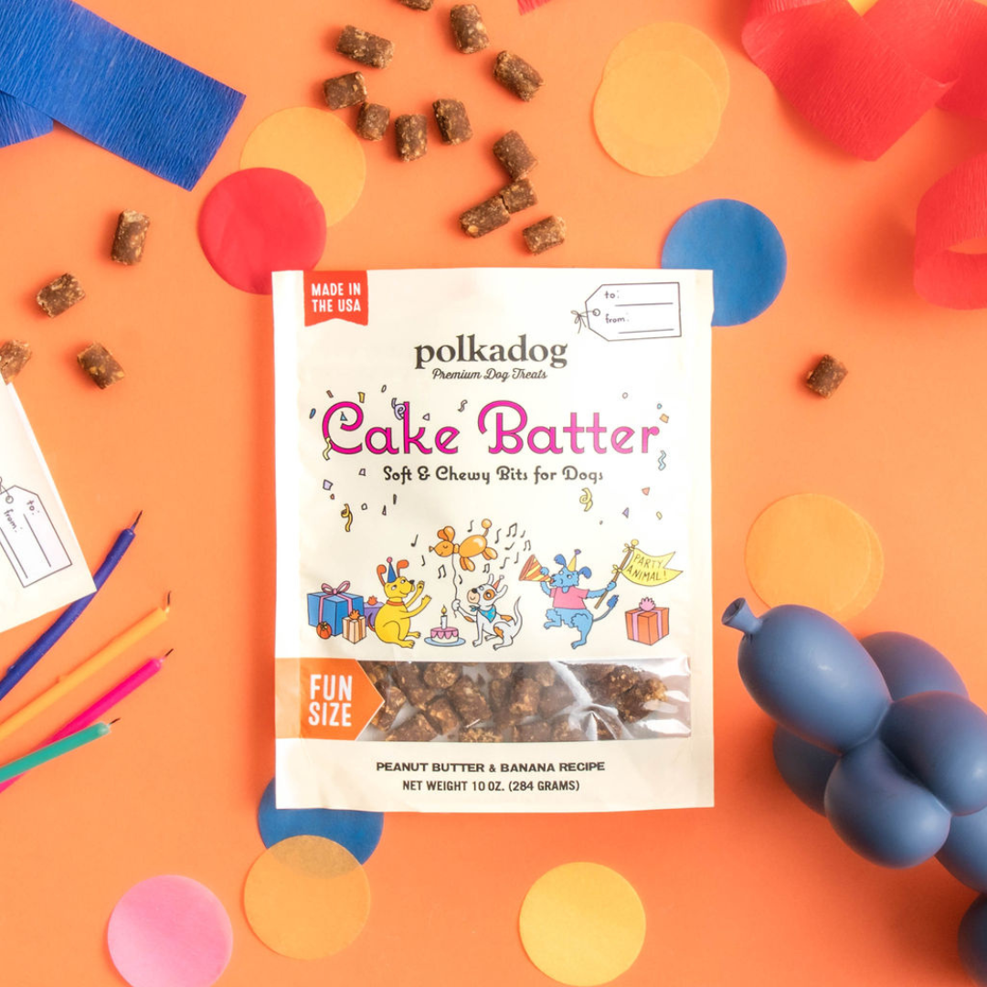 Polkadog - Training Bits - Cake Batter (Peanut Butter & Banana)