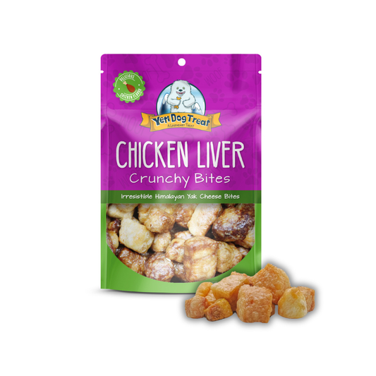 Yeti Dog Chew - Chicken Liver Crunchy Bites