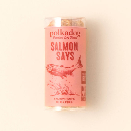 Polkadog - Training Bits - Salmon Says (2.5oz Mini Tube)