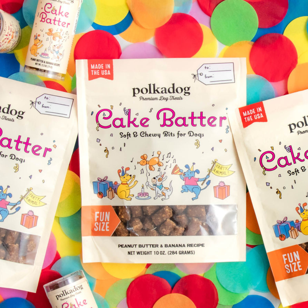 Polkadog - Training Bits - Cake Batter (Peanut Butter & Banana)