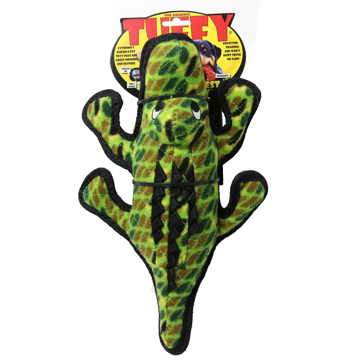 Tuffy Dog Toys - Tuffy Ocean Alligator - Medium
