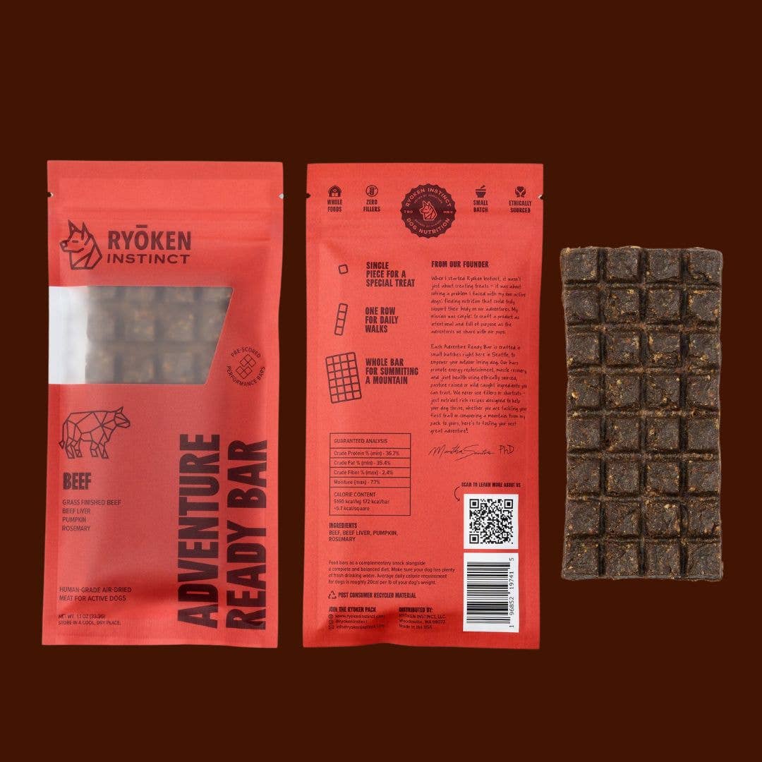 Ryōken Instinct Adventure Ready Bar - Beef