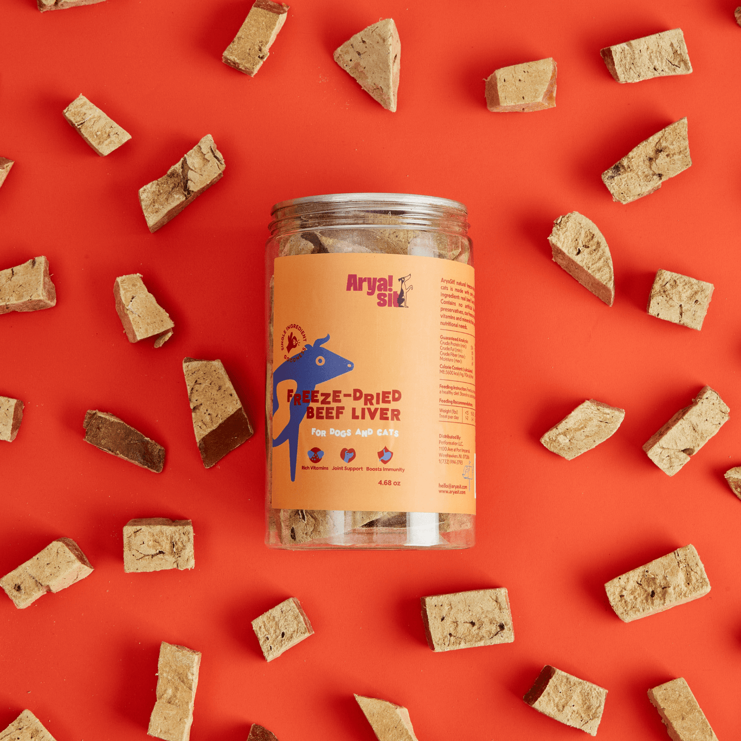 Arya Sit! - Freeze-Dried Beef Liver