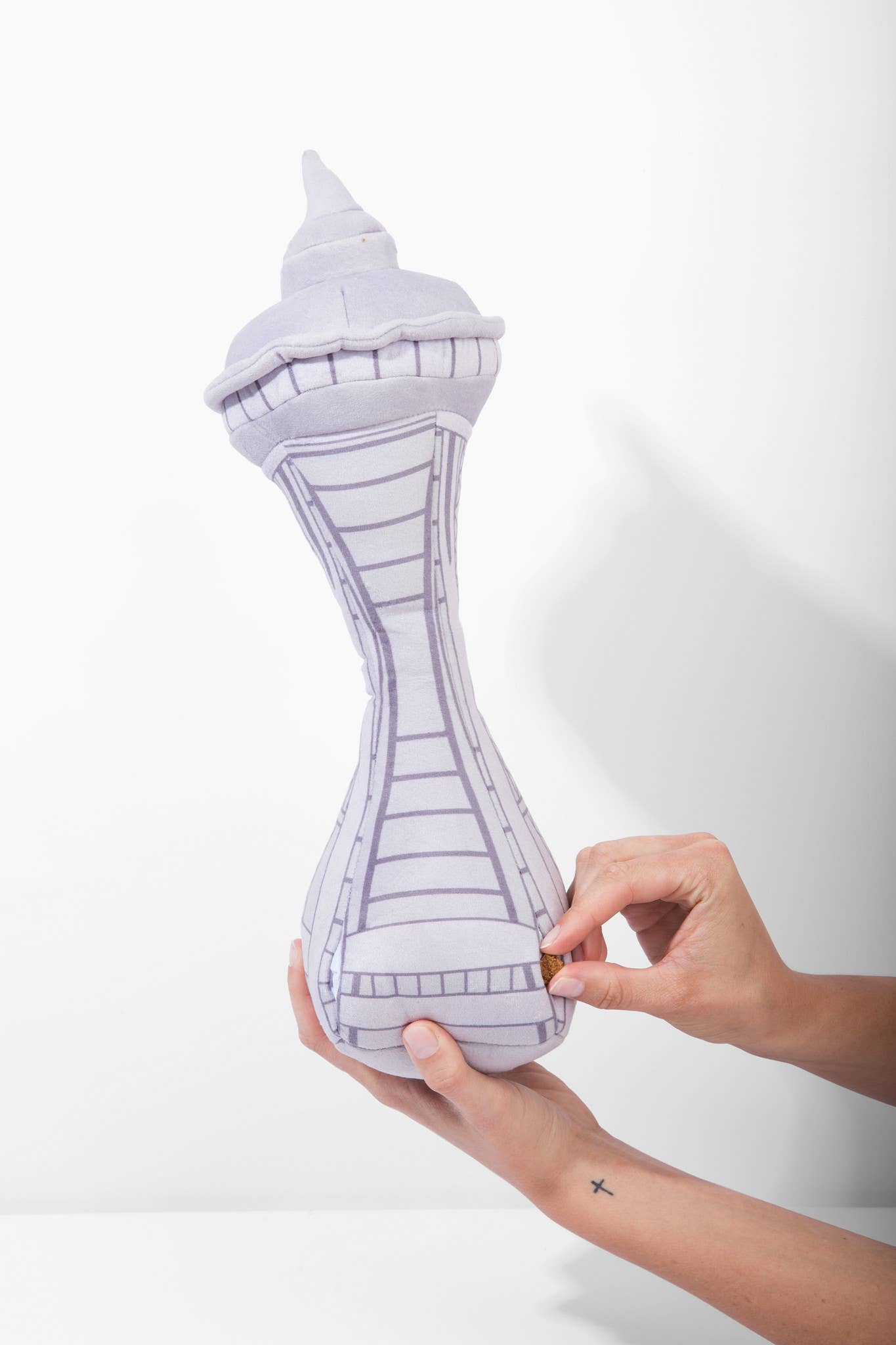 Come Here Buddy - Dog in Seattle | Space Needle Enrichment Toy