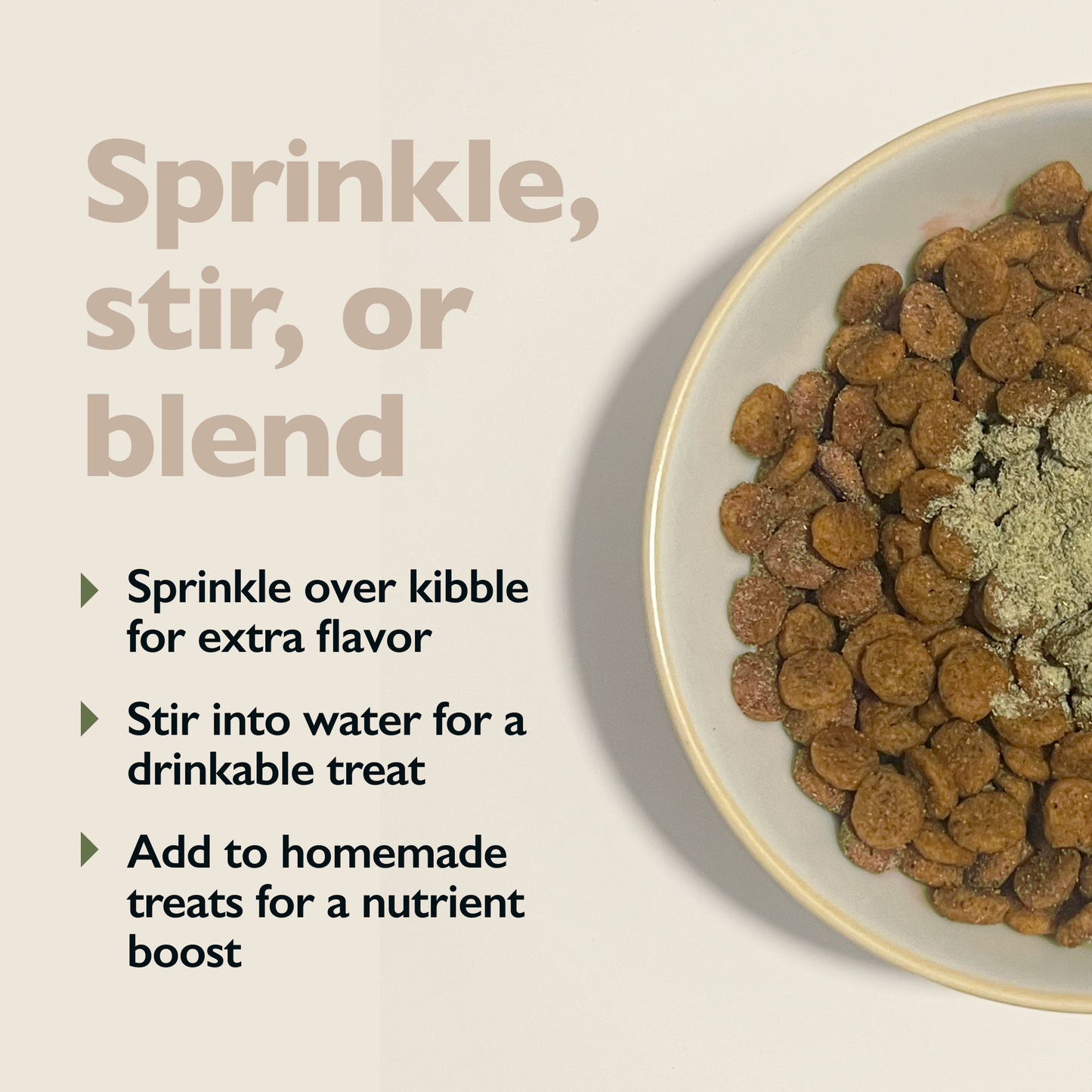 Glacier's Goodies Super Greens Goat Milk Topper