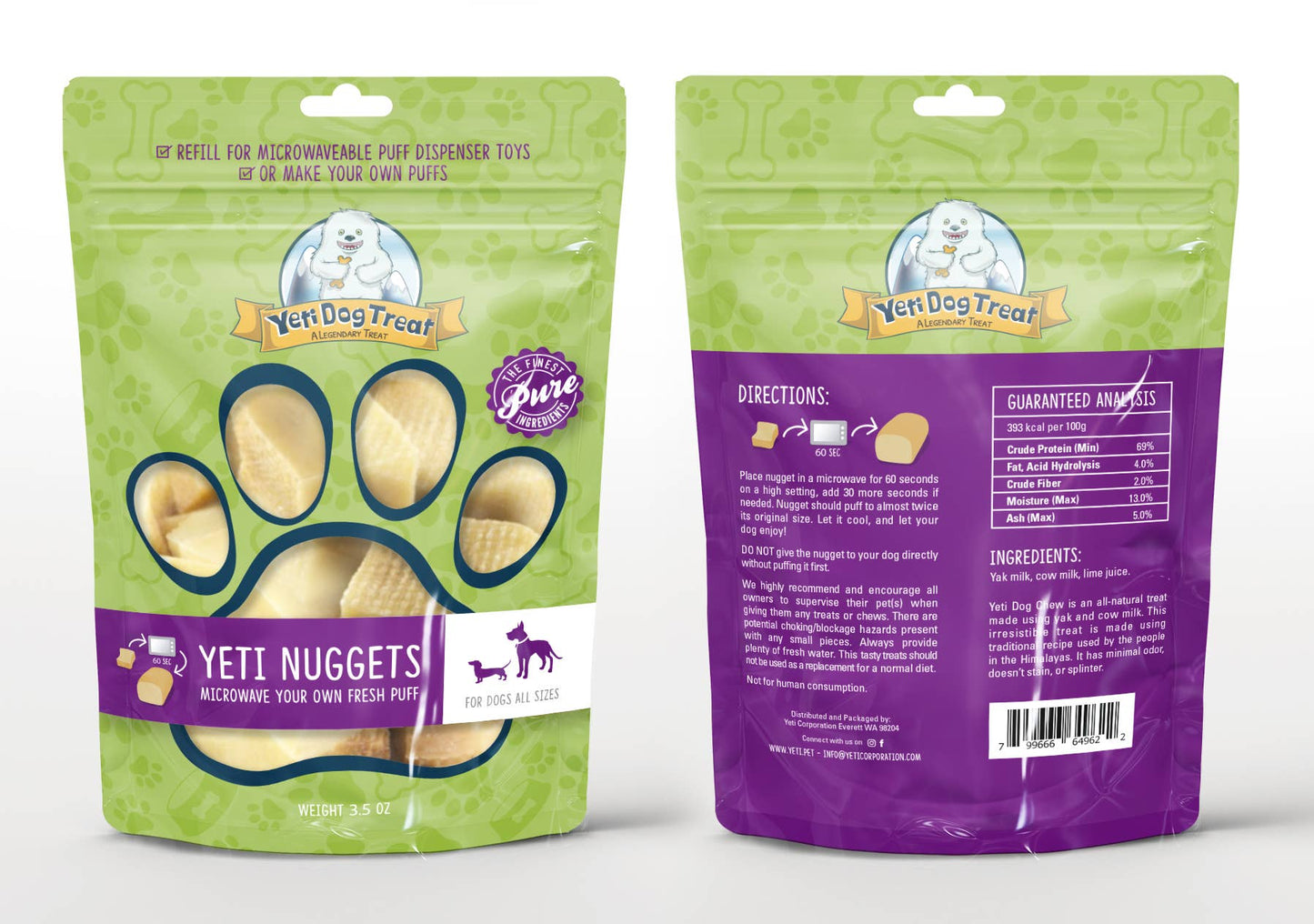 Yeti Dog Chew - Nuggets