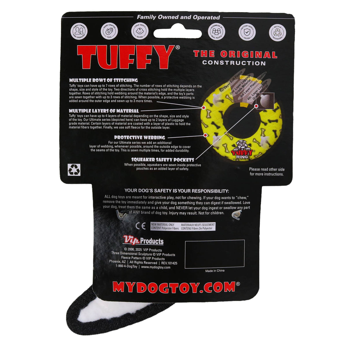 Tuffy Dog Toys - Tuffy Halloween - Ghost