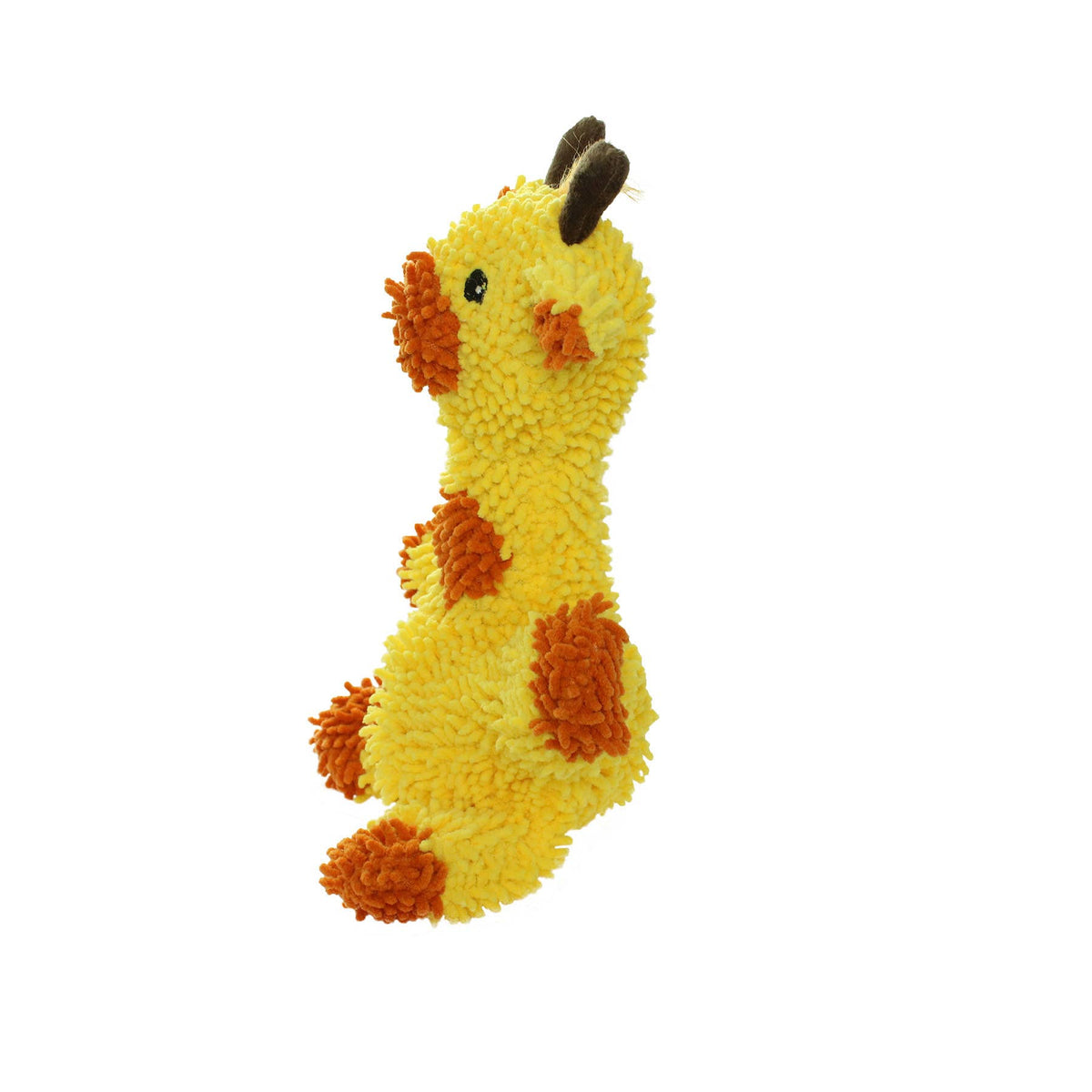 Tuffy Dog Toys - Mighty Microfiber Ball - Giraffe - Medium