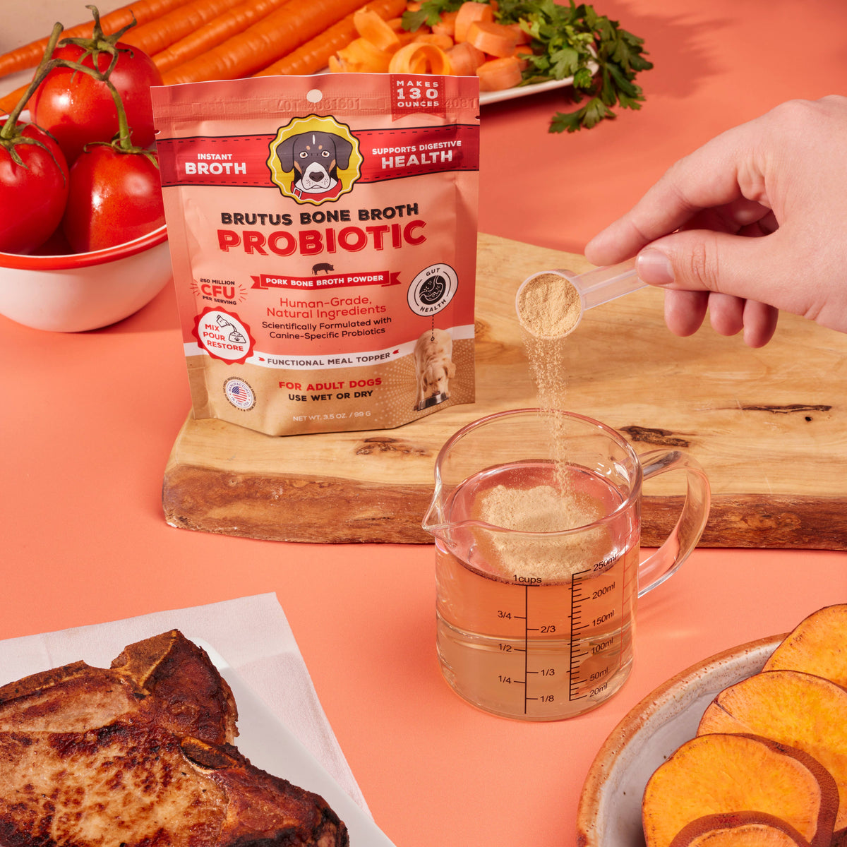 Brutus Broth - Probiotic Pork Bone Broth