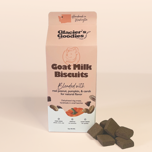 Glacier's Goodies - Goat Milk Dog Treats — Peanut, Pumpkin, and Carob
