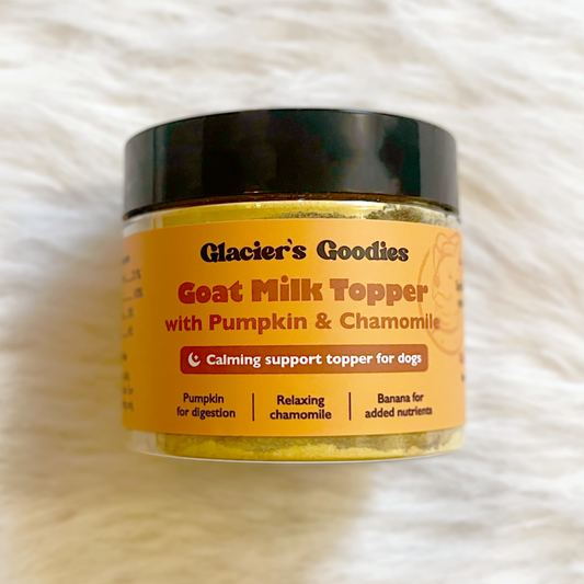 Glacier's Goodies Calming Support Goat Milk Topper with Chamomile