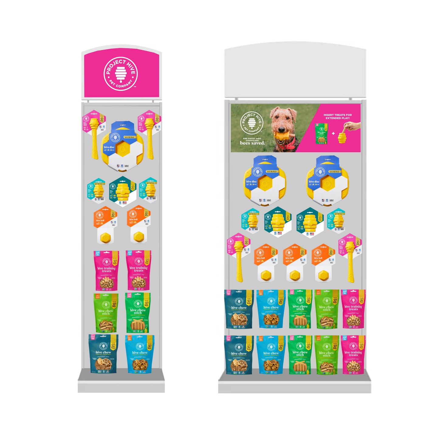 Project Hive Pet Company - Dental Chew Sticks - Small/Medium
