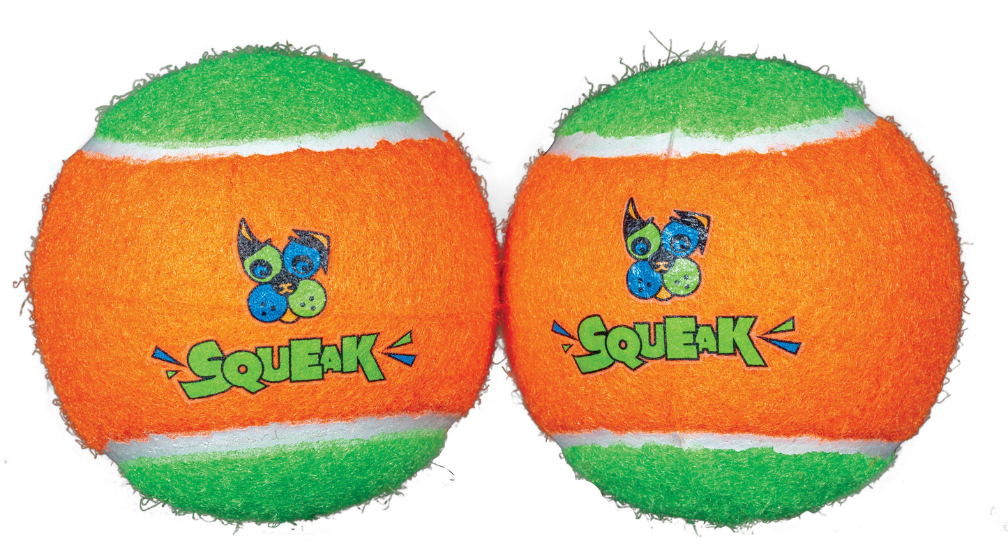 Spunky Pup - Squeaky Tennis Balls